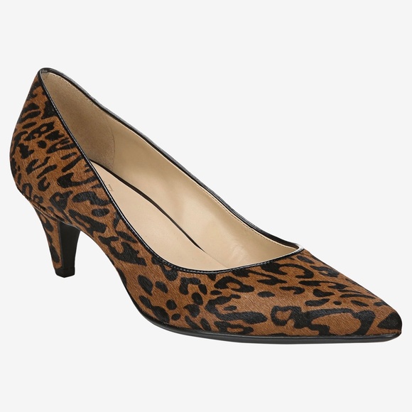 Naturalizer Beverly Leopard Cheetah Pump Heel Shoe - Picture 3 of 11